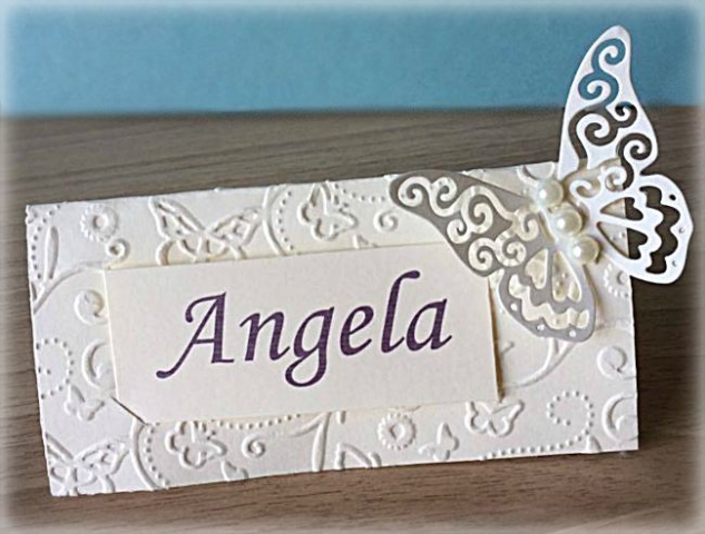 Segnaposto Matrimonio a tema Farfalla