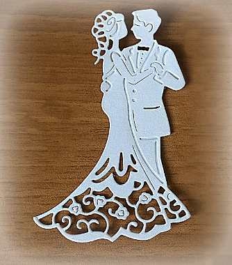 coppia di sposi decorazione per bomboniere d autore